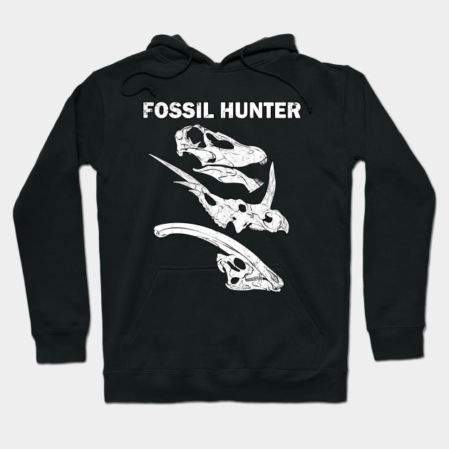 Fossil Hunter Hoodie by NicGrayTees